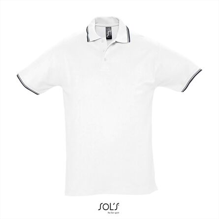 SOL'S Practice, White/Navy, S