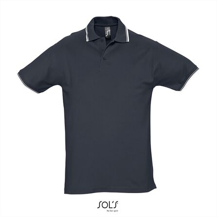 SOL'S Practice, Navy/White, S
