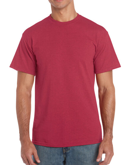 Gildan T-shirt Heavy Cotton for him | 7427 Antique Cherry Red | S