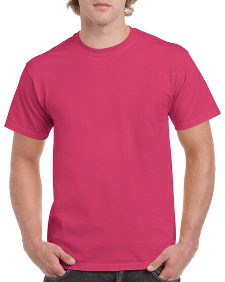 Gildan T-shirt Heavy Cotton for him | 010 Heliconia | S
