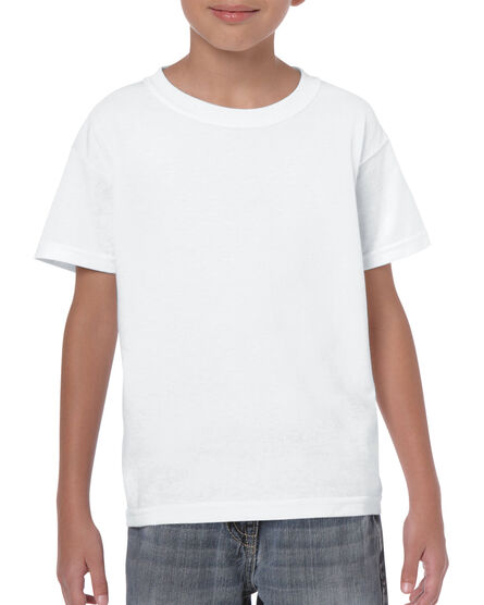 Gildan T-shirt Heavy Cotton SS for kids | 000 White | XL