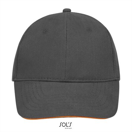 SOL'S Buffalo, Dark Grey/Orange, One size