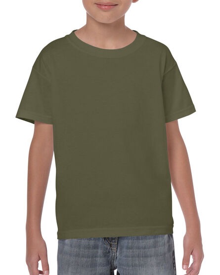 Gildan T-shirt Heavy Cotton SS for kids | 106C Military Green | XS