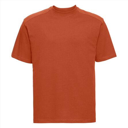 RUS Heavy Duty T-Shirt, Orange, XS
