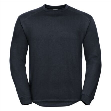 RUS Heavy Duty Crewneck Sweatshirt, French Navy, XS