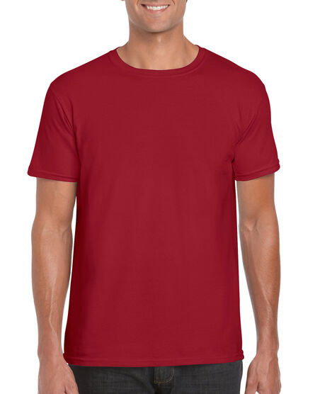 Gildan T-shirt SoftStyle SS for him | 202 Cardinal Red | S