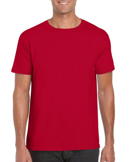 Gildan T-shirt SoftStyle SS for him | 187 Cherry Red | S