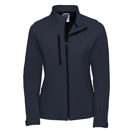 RUS Ladies Softshell Jacket, French Navy, XS