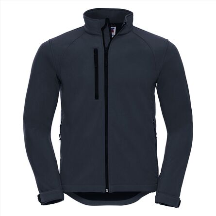 RUS Men Softshell Jacket, French Navy, XS