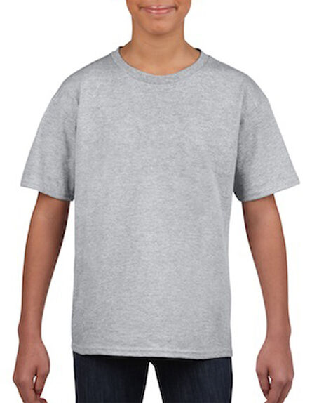 Gildan T-shirt SoftStyle SS for kids | CG7 Sports Grey | XS