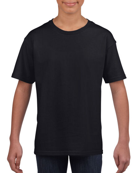 Gildan T-shirt SoftStyle SS for kids | 426 Black | XS