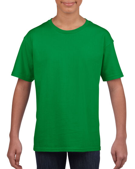 Gildan T-shirt SoftStyle SS for kids | 167 Irish Green | XS