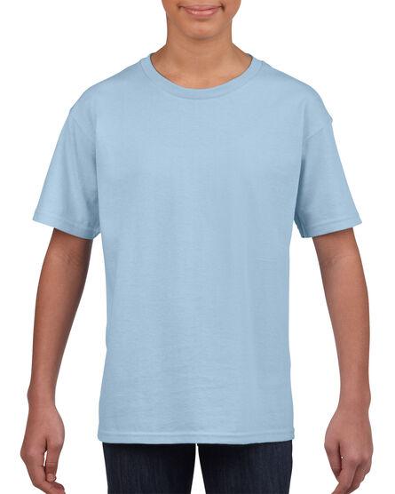 Gildan T-shirt SoftStyle SS for kids | 536 Light Blue | XL