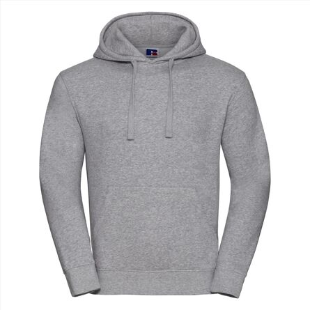 RUS Men Authentic Hooded Sweat, Light Oxford, XS
