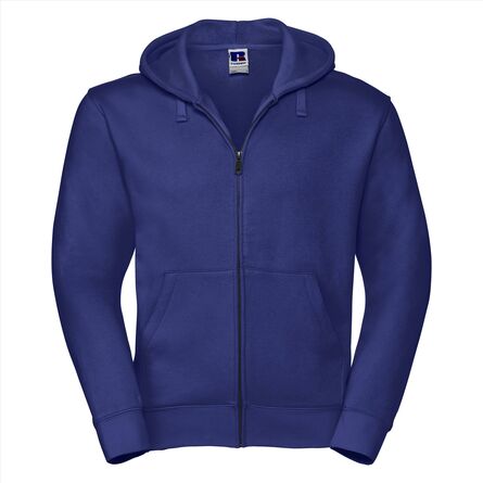 RUS Men Authentic Zip Hood Jacket, Bright Royal, XS