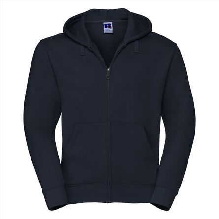 RUS Men Authentic Zip Hood Jacket, French Navy, XS