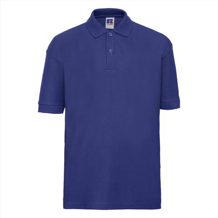 RUS Children's Classic Polycot. Polo, Bright Royal, 1-2jr