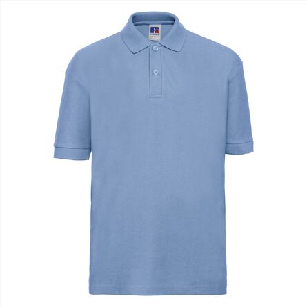 RUS Children's Classic Polycot. Polo, Sky, 1-2jr
