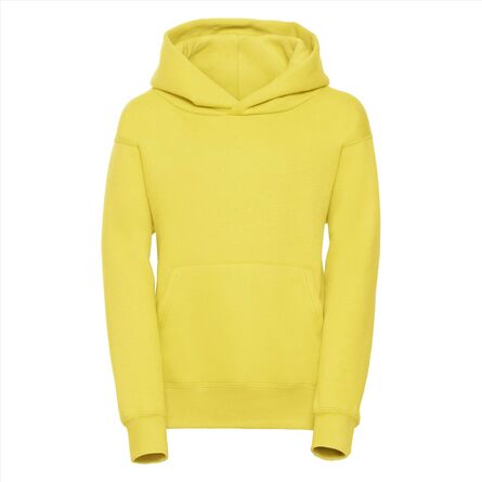 RUS Children's Hooded Sweatshirt, Yellow, 3-4jr
