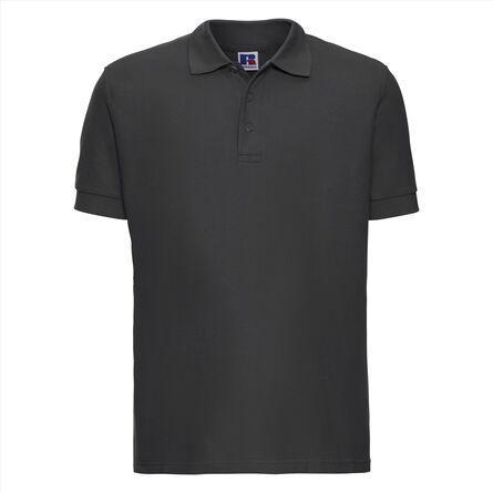 RUS Men Ultimate Cotton Polo, Titanium, XS