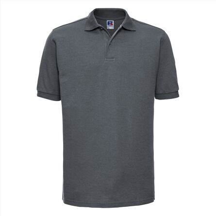RUS Hardwearing Polycotton Polo, Convoy Grey, XS