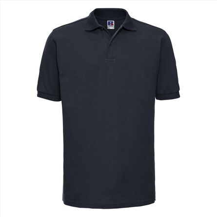 RUS Hardwearing Polycotton Polo, French Navy, XS