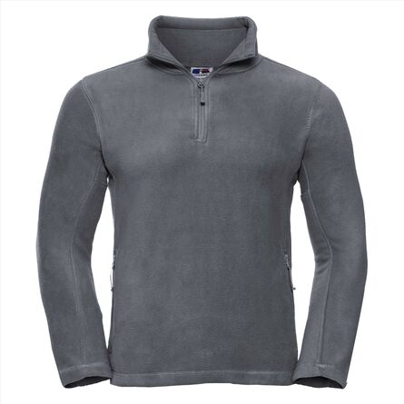 RUS Quarter Zip Outdoor Fleece, Convoy Grey, XS