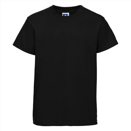 RUS Children's Classic T-shirt, Black, 1-2jr