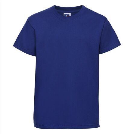 RUS Children's Classic T-shirt, Bright Royal, 1-2jr