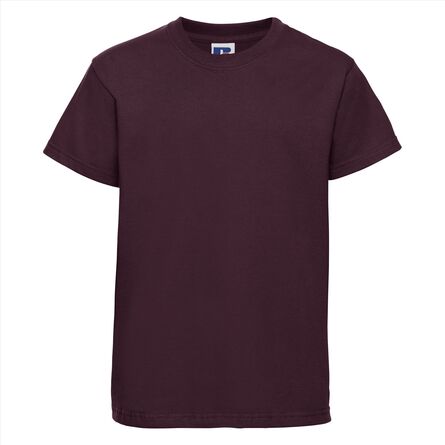RUS Children's Classic T-shirt, Burgundy, 1-2jr