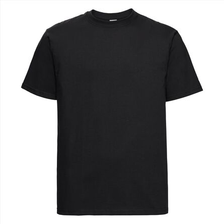 RUS Classic Heavyweight T-Shirt, Black, S