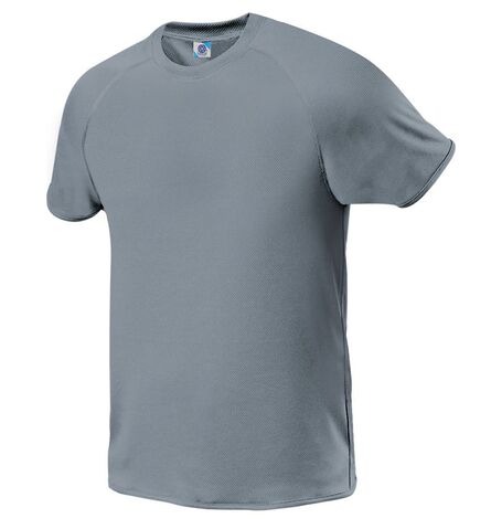 Starworld Quick Dry Sport T-shirt, Sports Grey, S