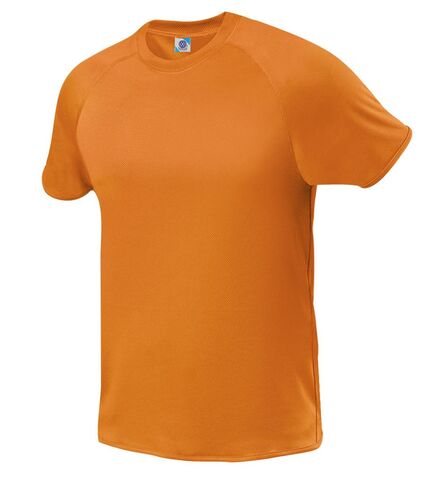 Starworld Quick Dry Sport T-shirt, Fluorescent Orange, S