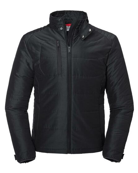 RUS Men Cross Jacket, Black, S