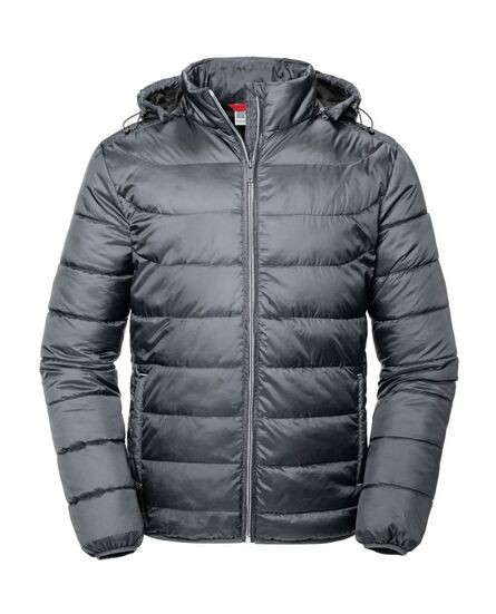 RUS Men Nano Jacket, Iron Grey, S