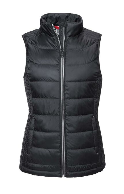 RUS Ladies Nano Bodywarmer, Black, XS