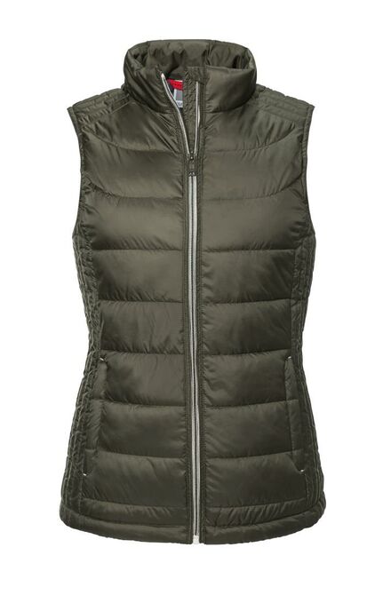RUS Ladies Nano Bodywarmer, Dark Olive, S