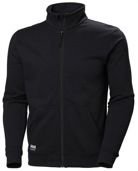 Manchester Zip Sweater, Black, XS, HH