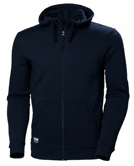 Manchester Zip Hoodie, Navy, XS, HH