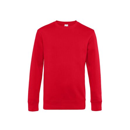 B&C KING Crew Neck, Red, XS