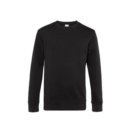 B&C KING Crew Neck, Black Pure, XS