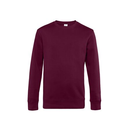 B&C KING Crew Neck, Dark Cherry, XS