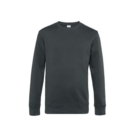 B&C KING Crew Neck, Asphalt, XS