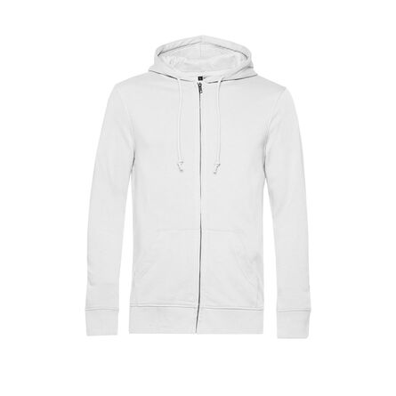 B&C Inspire Zipped Hood_° White, XS