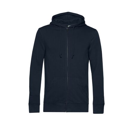 B&C Inspire Zipped Hood_° Navy Blue, XS