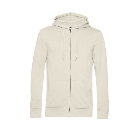 B&C Inspire Zipped Hood_° Off White, XS