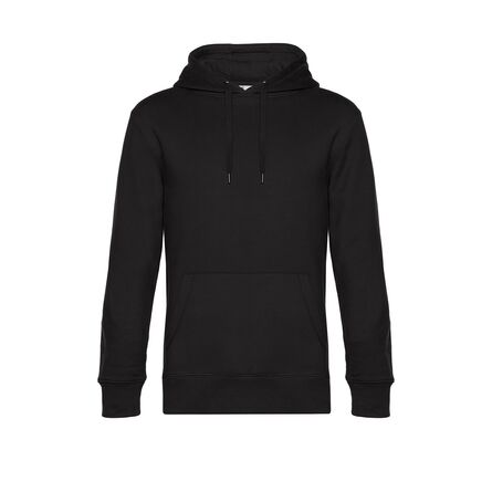 B&C KING Hooded, Black Pure, XS