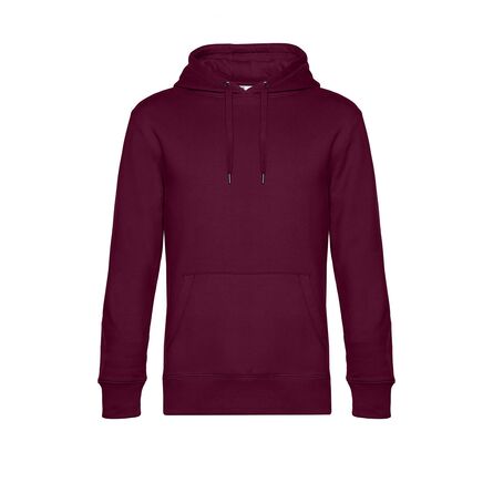 B&C KING Hooded, Dark Cherry, XS