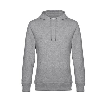B&C KING Hooded, Heather Grey, XS