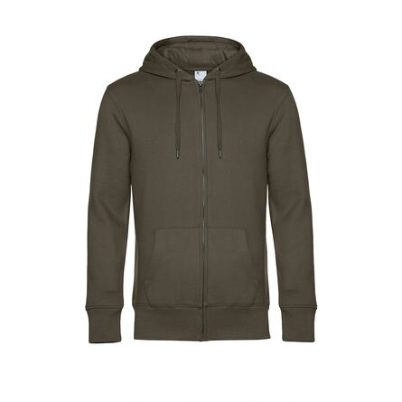 B&C KING Zipped Hood, Khaki, XS